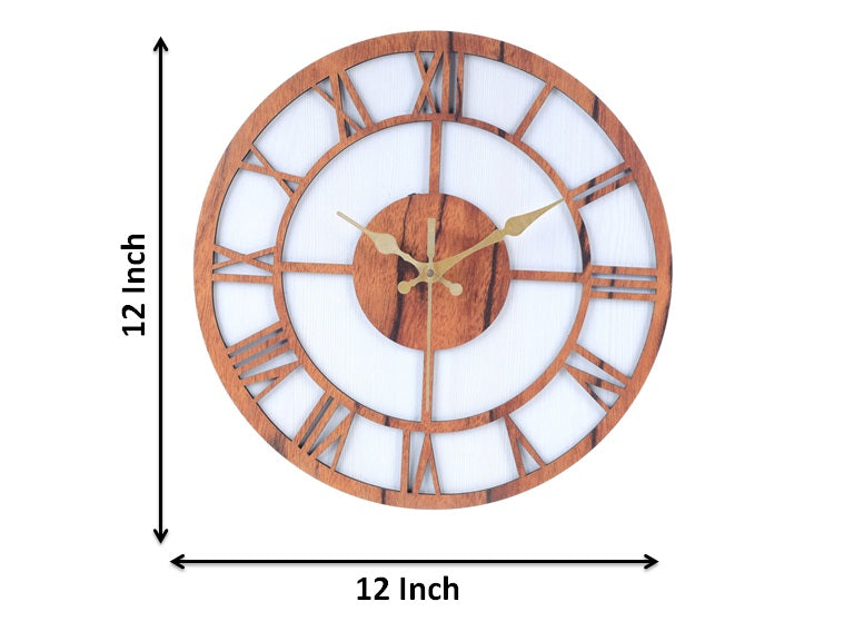 Wall Clock Prelam Roman Number Antique Designer Stylish Modern  Clock