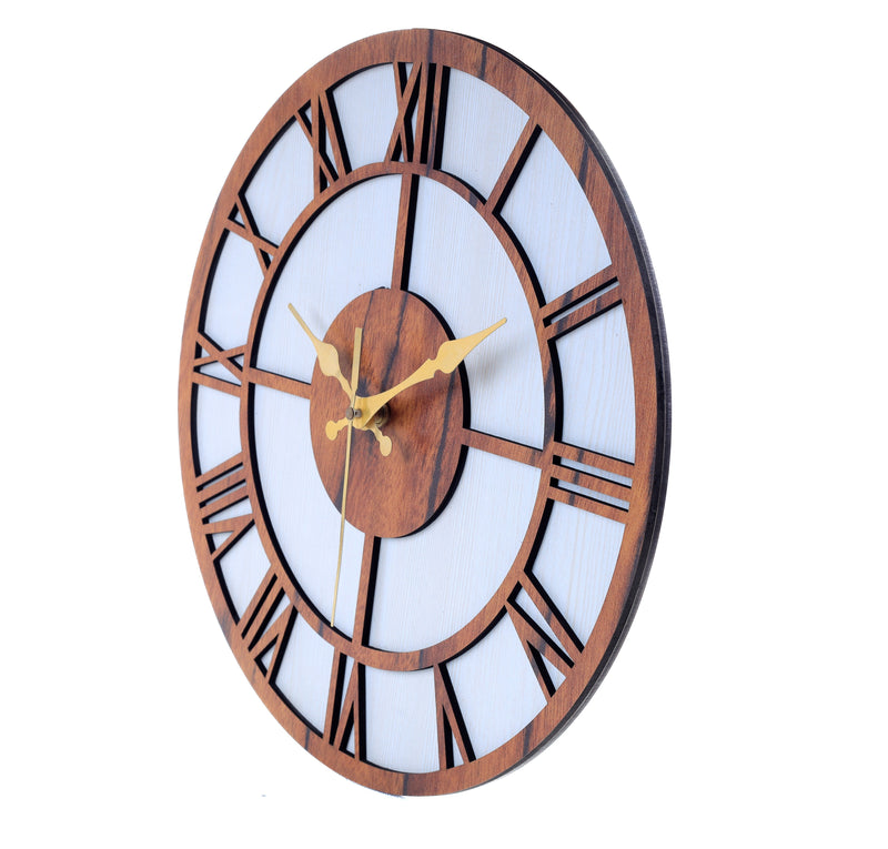 Wall Clock Prelam Roman Number Antique Designer Stylish Modern  Clock
