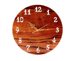 Antique Numerical Wall Clock Wooden Art 12-Inch Suitable for Living Room Hall Bed Room Home and Office Hotel etc.