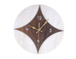 Wall Clock Wooden Prelem Designer 12 inch Double Layer Hanging Clock